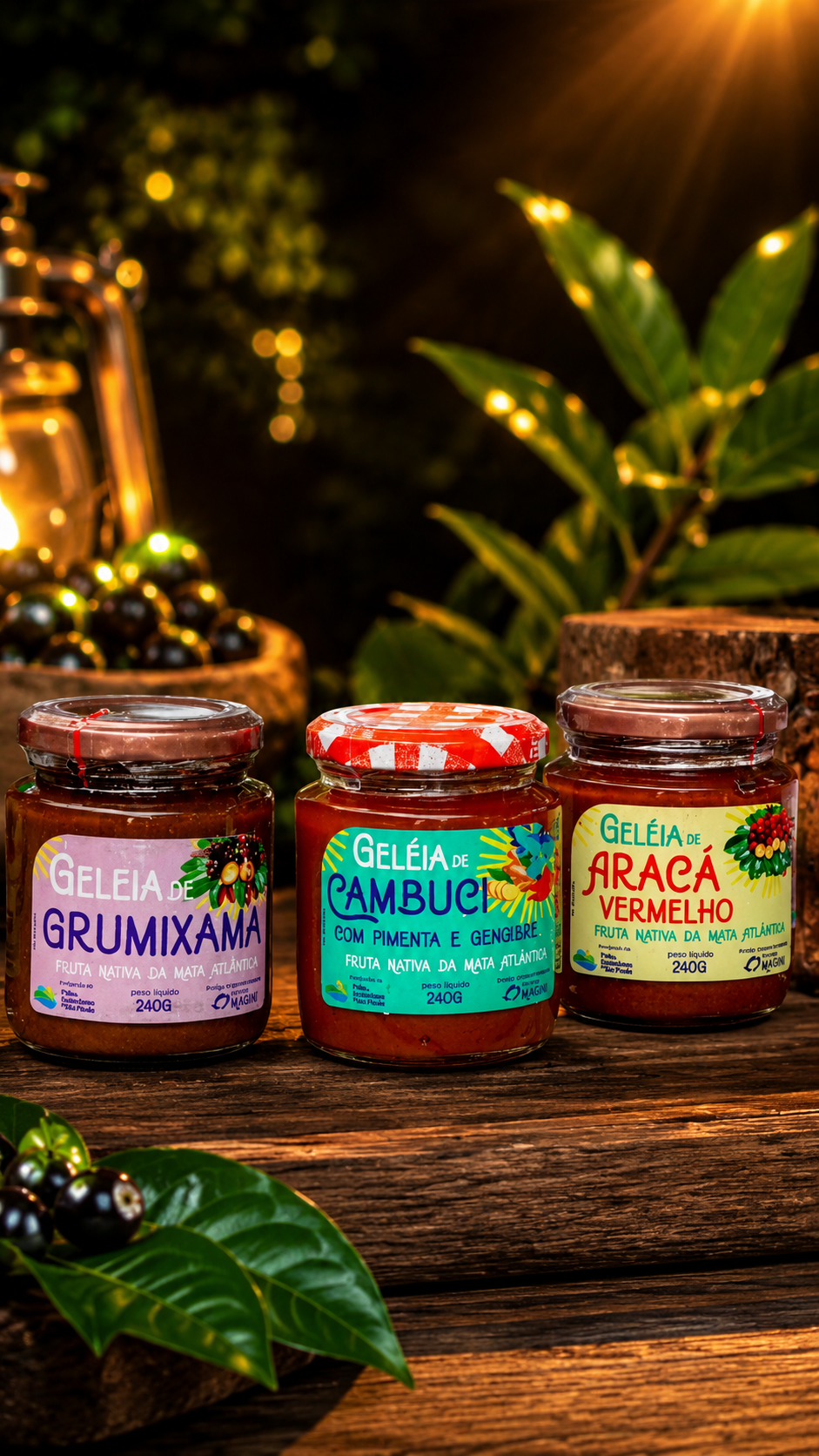 Geleia Artesanal de Frutas Nativas – Recanto Magini