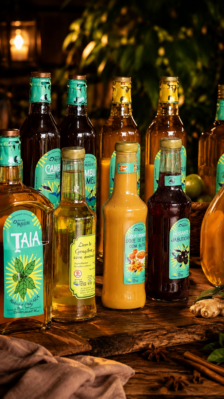 Licor Artesanal – Frutas e Sabores Especiais – Recanto Magini