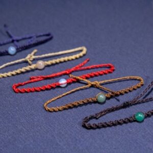 Pulseiras DNA com Esferas de Cristais - Nolunesa