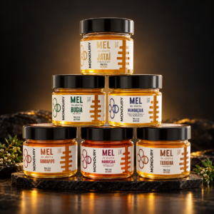 Kit Premium com 6 Méis de Abelhas Nativas