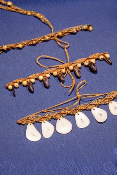 CHOCKER (GARGANTILHA) FIBRA DE BANANEIRA