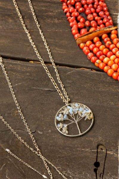 COLAR E CHOKER ÁRVORE DA VIDA